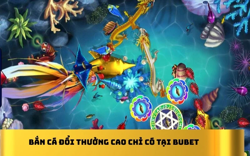 Bắn cá đổi thưởng cao chỉ có tại Bubet