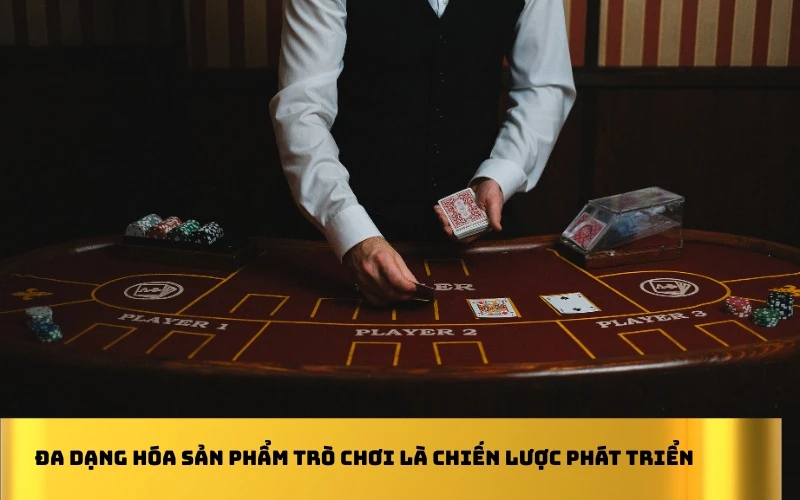 Đa dạng hóa sản phẩm trò chơi là chiến lược phát triển