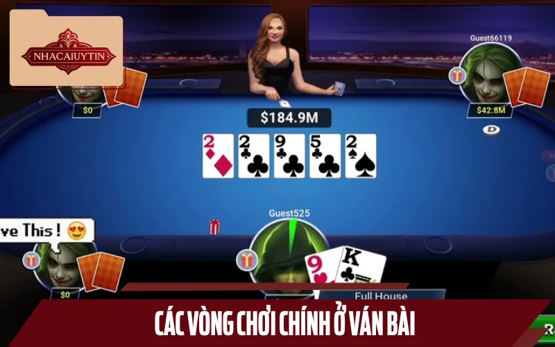 Các vòng chơi cho một ván bài