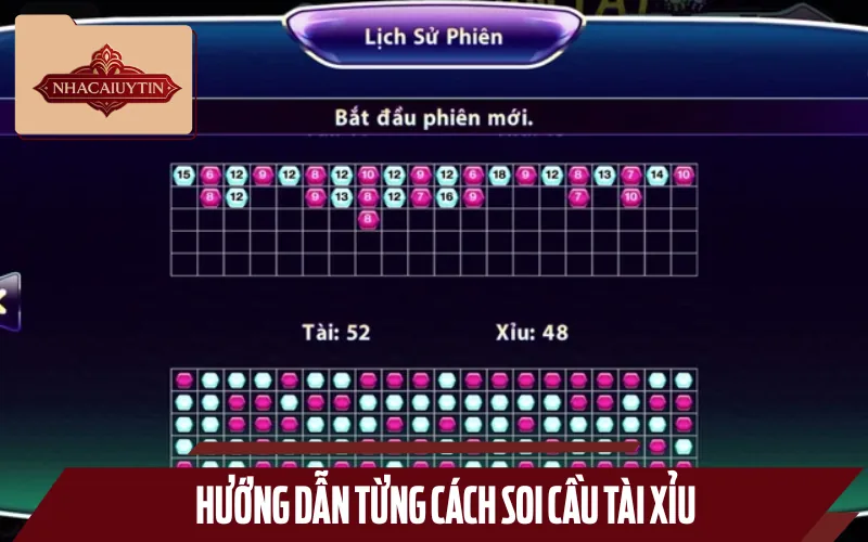 Hướng dẫn soi cầu tài xỉu đến từ dân chuyên