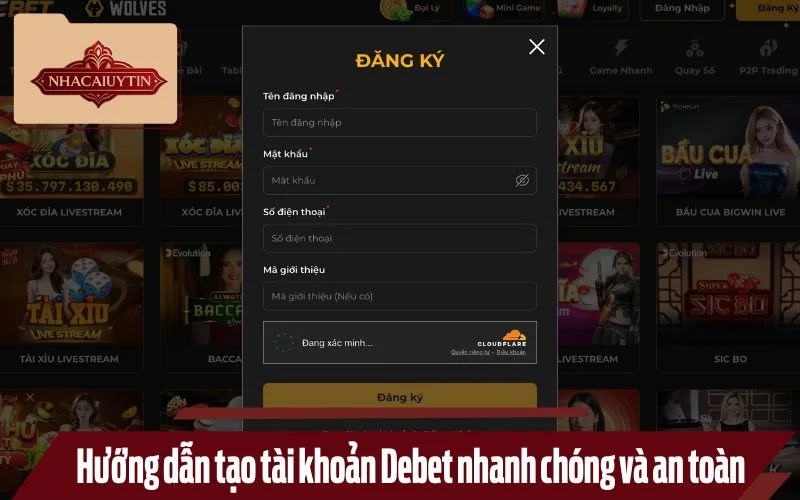 Hướng dẫn mở tài khoản cược chỉ với 4 bước cực kỳ đơn giản