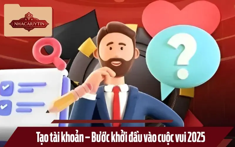 Tạo tài khoản – Bước khởi đầu vào cuộc vui 2025