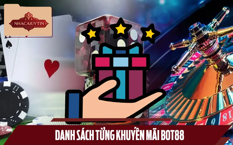 Danh sách khuyến mãi Bot88 hấp dẫn và làm mới mỗi ngày
