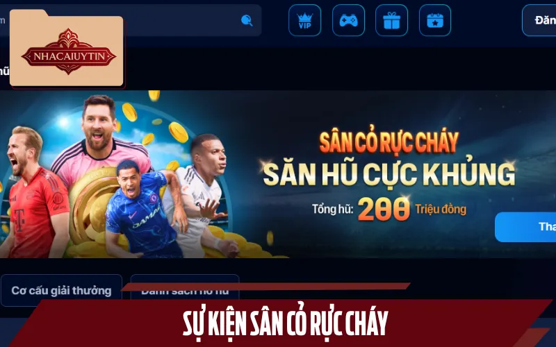 Sự kiện “Sân cỏ rực cháy” hấp dẫn