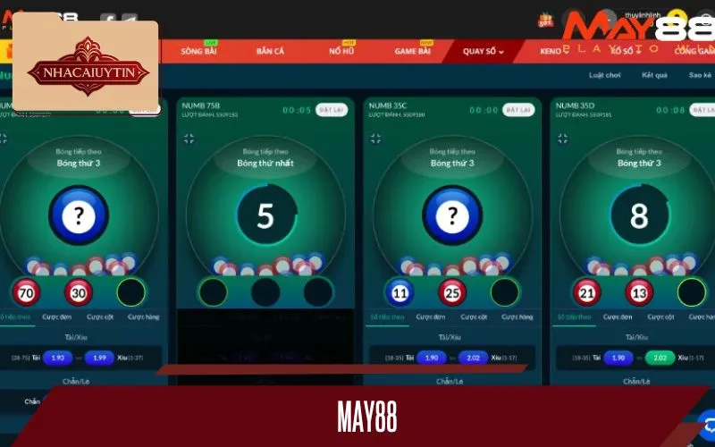 MAY88 đã khẳng định được vị thế là sân chơi lô đề online Hot nhất 2025