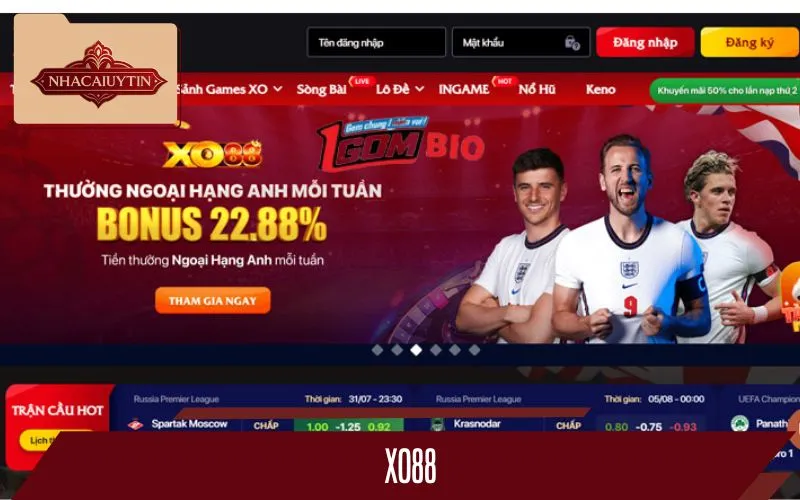 XO88 là trang cược uy tín số 1