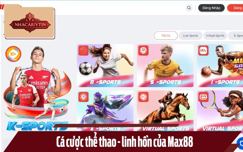 Cược thể thao - sân chơi chủ đạo tại nhà cái với độ uy tín hàng đầu 