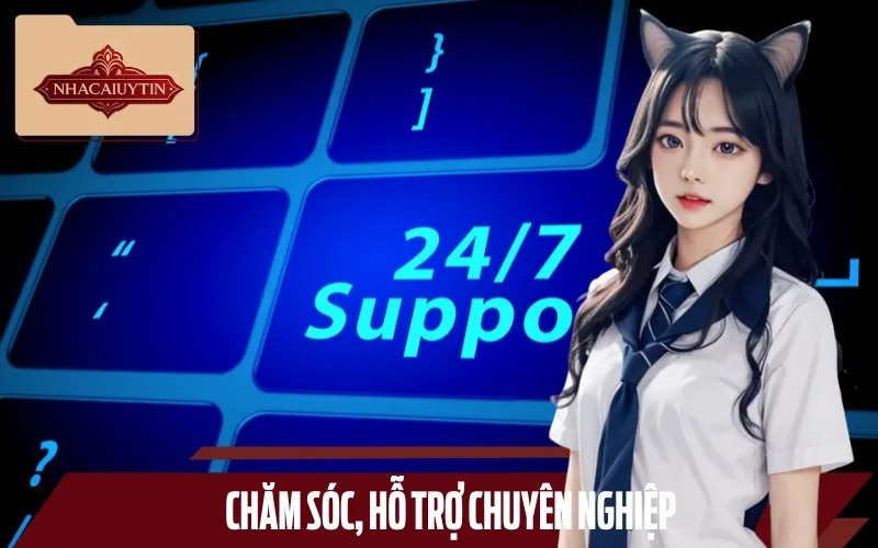 Nhà cái uy tín sẽ cung cấp dịch vụ hỗ trợ 24/7, giải đáp mọi thắc mắc