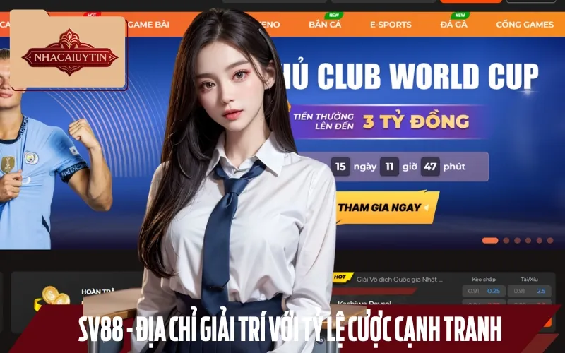 SV88 nổi bật nhờ tỷ lệ cược hấp dẫn và hệ thống Casino chuyên nghiệp