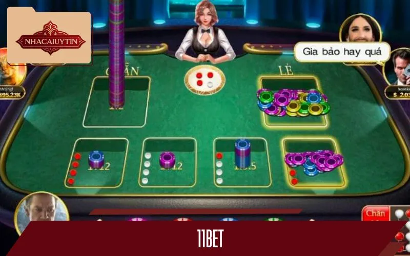 Trải nghiệm xóc đĩa online tại 11bet siêu an toàn